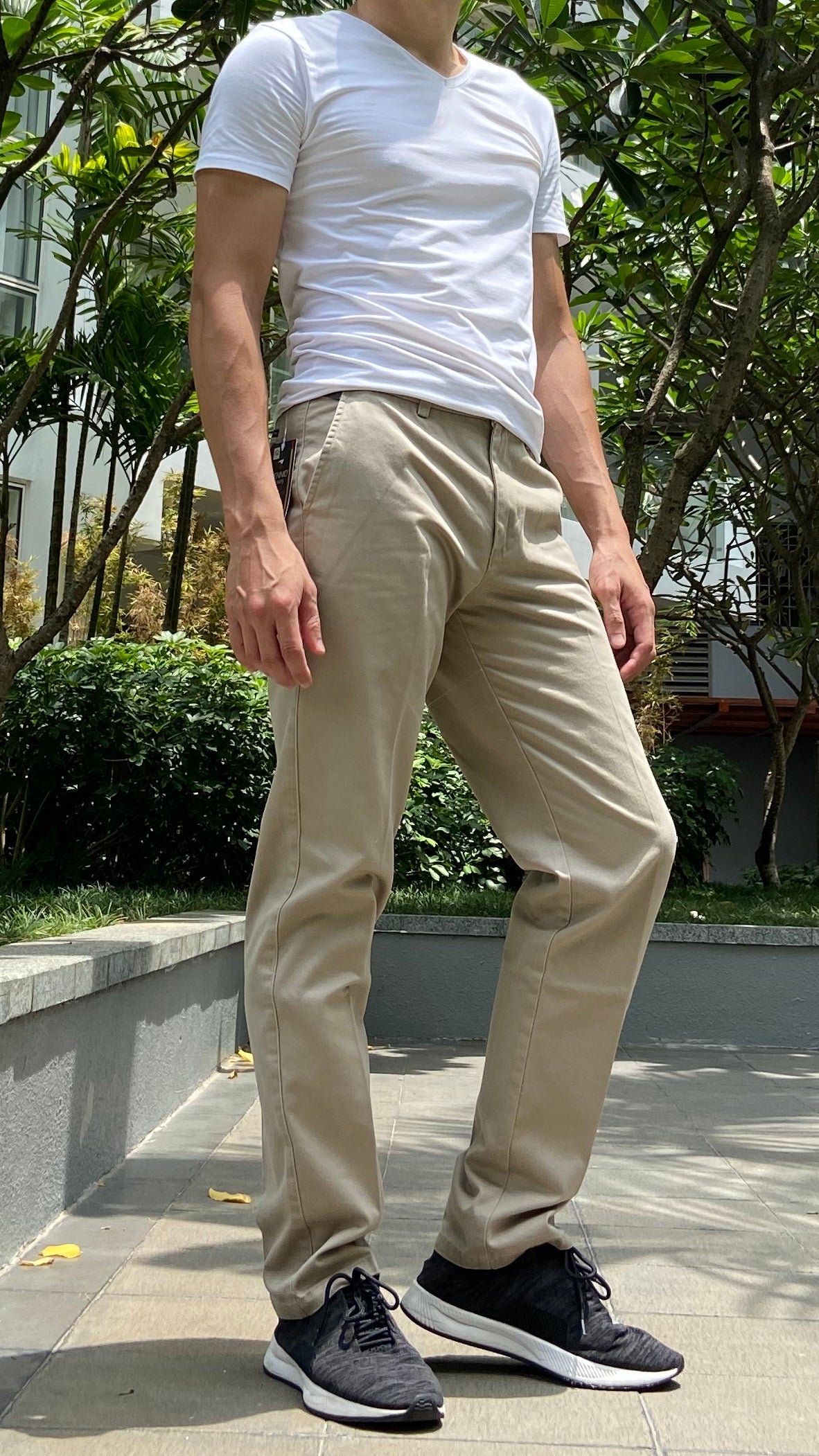 Zennio Quần Cotton Nam Ống Đứng Cổ Điển – Dáng Chuẩn, Mặc Gọn Gàng Hàng Ngày