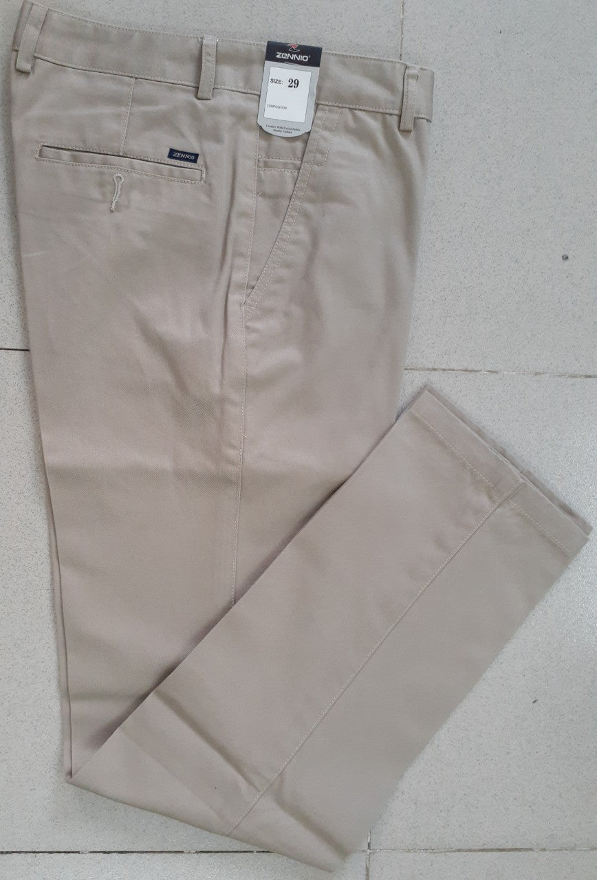 Zennio Quần Cotton Nam Ống Đứng Cổ Điển – Dáng Chuẩn, Mặc Gọn Gàng Hàng Ngày