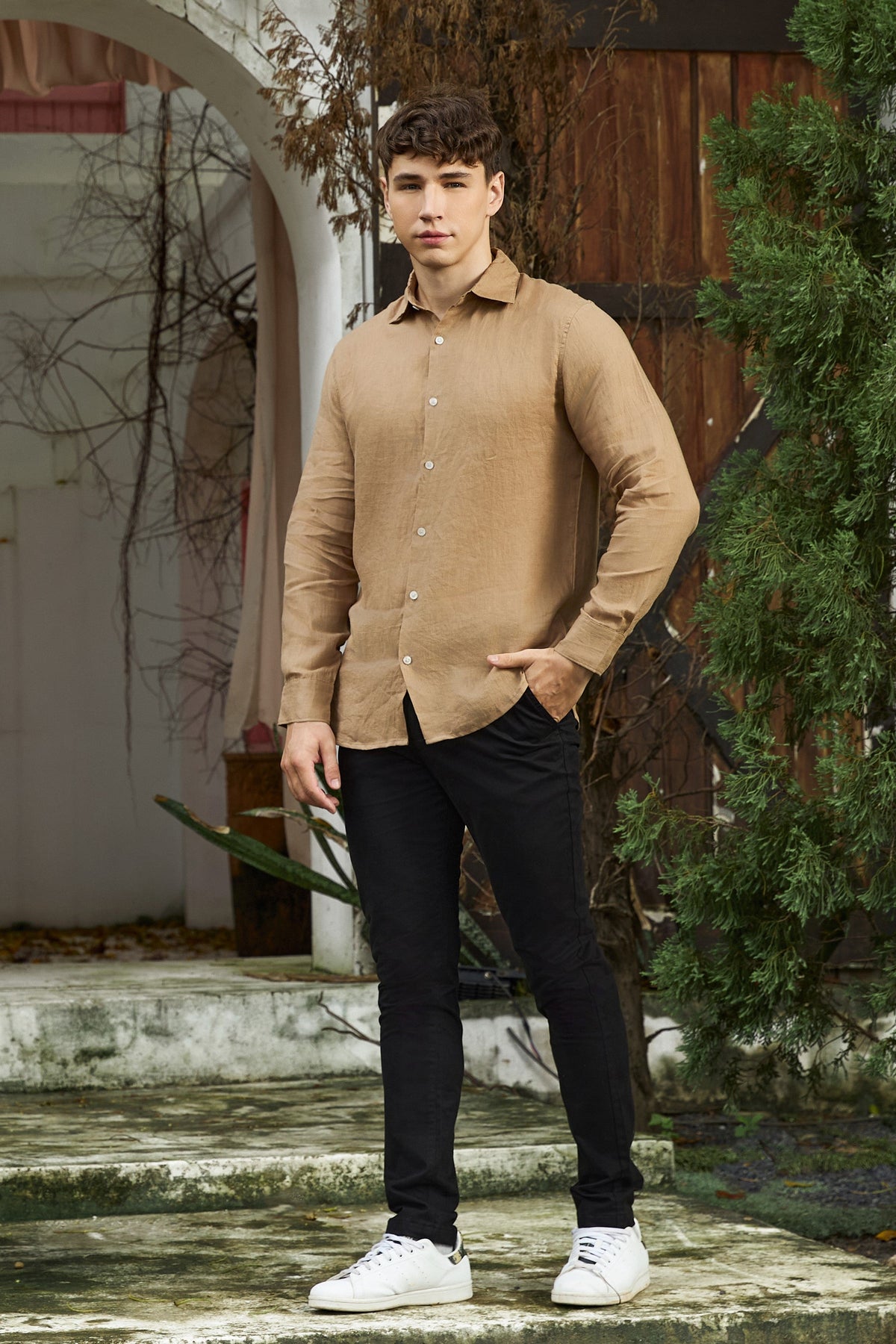 La Forbie Men’s Slim Fit Chino Pants