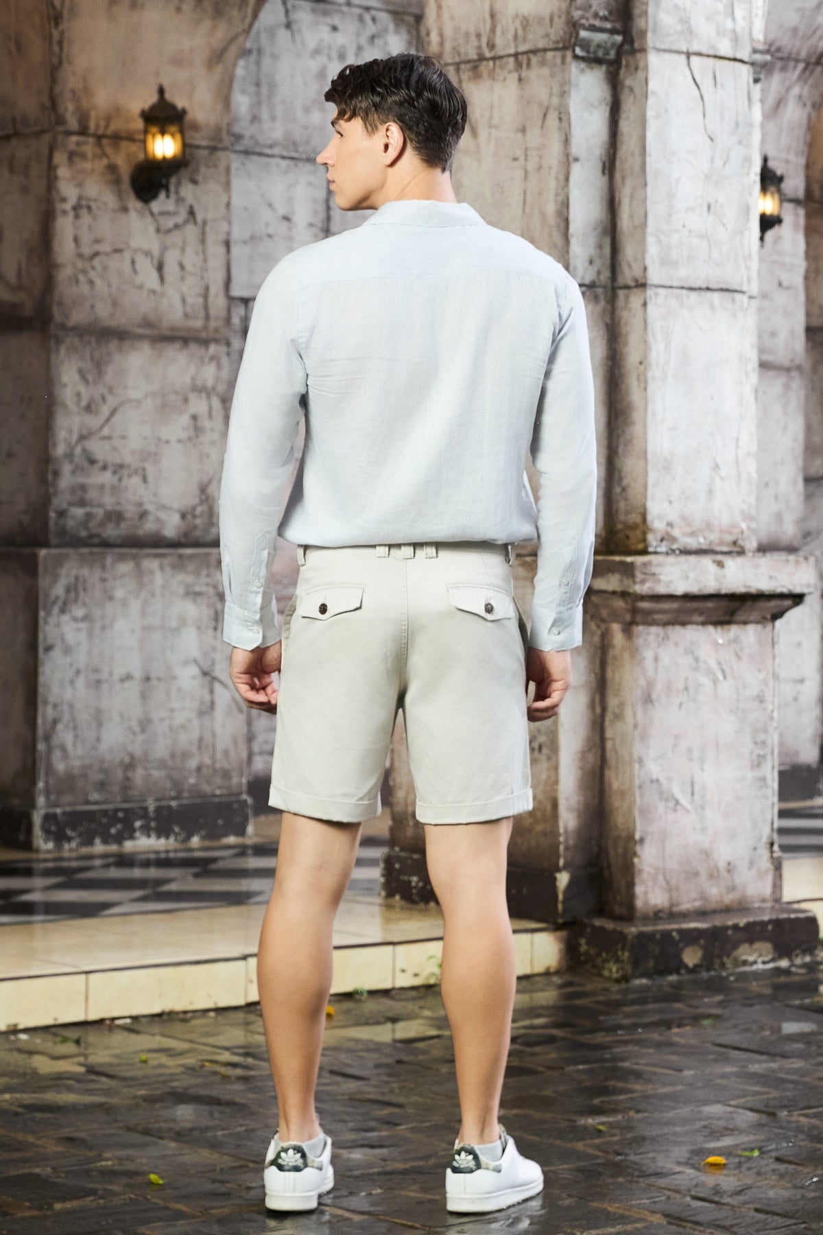 La Forbie Quần Short Chino Nam – Gọn Gàng, Mát Mẻ, Lịch Sự Mỗi Ngày 